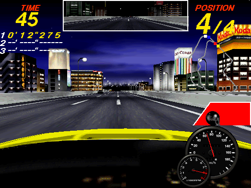 Midnight Run: Road Fighter 2 (JAD, Japan v1.10) png snap