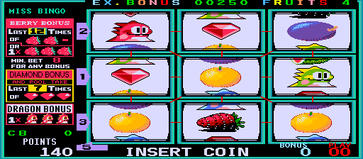 Miss Bingo (Poker Master HW, dual game) png snap