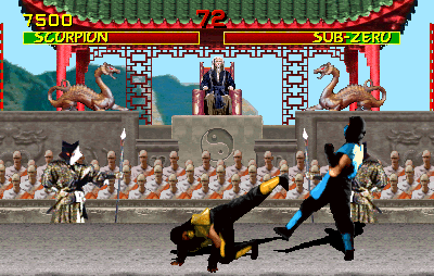 Mortal Kombat (Victor bootleg of rev 3.0 08/31/92) png snap