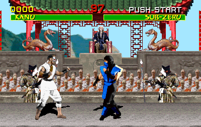 Mortal Kombat (Reptile Man hack) png snap