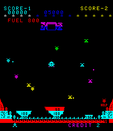 Moon Lander (bootleg of Lunar Rescue, set 2) png snap