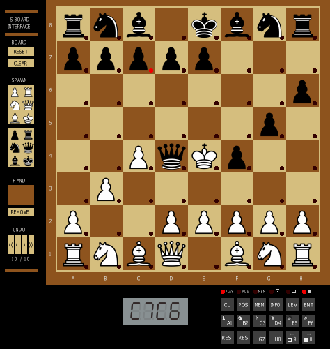 Mephisto MM IV (Rebel program, WMCCC 1989 Portorose TM) png snap