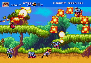 Gunstar Heroes (Mega Play) png snap