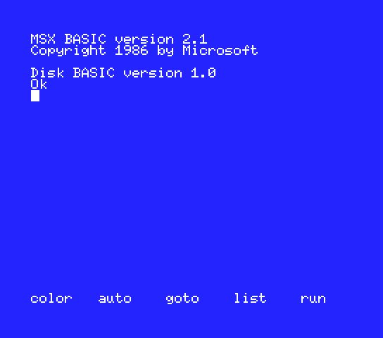 MPC-2500FD (MSX2, USSR) png snap
