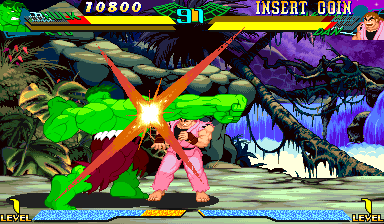 Marvel Super Heroes Vs. Street Fighter (Japan 970625) png snap