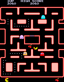 Super Ms. Pac-Man (turbo hack, NVC284/NVC285 hardware) png snap