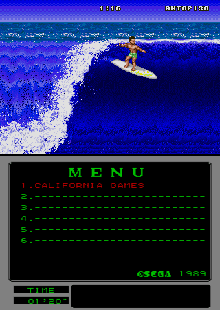 California Games (Mega-Tech) png snap