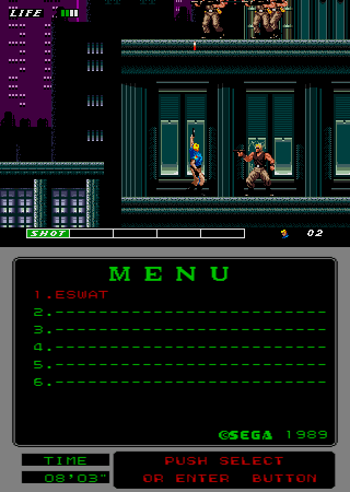 Cyber Police ESWAT: Enhanced Special Weapons and Tactics (Mega-Tech) png snap