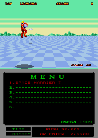 Space Harrier II (Mega-Tech) png snap