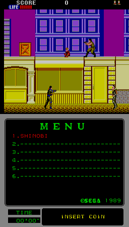 Shinobi (Mega-Tech, SMS based) png snap