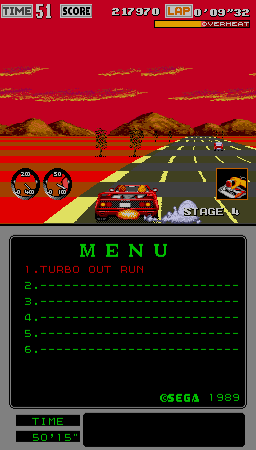 Turbo Outrun (Mega-Tech) png snap