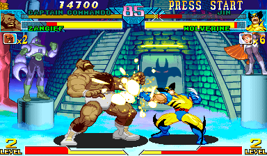 Marvel Vs. Capcom: Clash of Super Heroes (Asia 980112) png snap