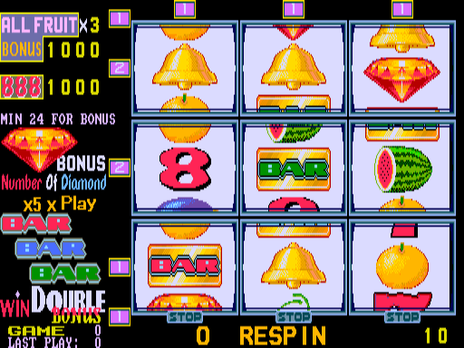 New Fruit Bonus '96 Special Edition (v3.62, DK PCB) png snap