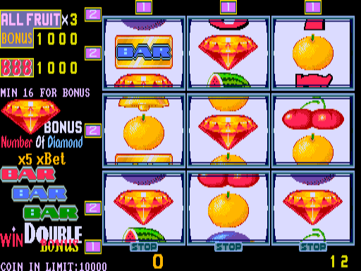New Fruit Bonus '96 (v3.1, A PCB, set 1) png snap