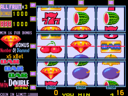 New Fruit Bonus '96 (v3.1, A PCB, set 2) png snap