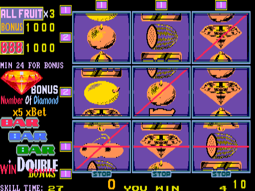 New Fruit Bonus '96 Special Edition (bootleg set 4, v97-3.3c English) png snap