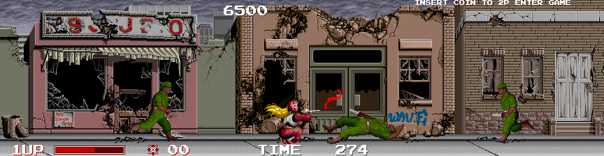 The Ninja Warriors (World, earlier version) png snap