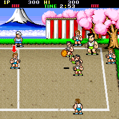 Nekketsu Koukou Dodgeball Bu (Japan) png snap