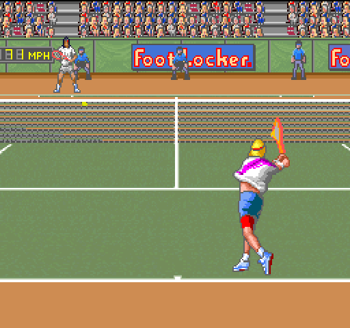 David Crane's Amazing Tennis (Nintendo Super System) png snap