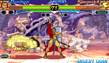 Night Warriors: Darkstalkers' Revenge (USA 950406 Phoenix Edition) (bootleg) png snap