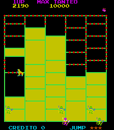 Olivmandingo (Spanish bootleg of Mandinga on Galaxian hardware, set 2) png snap