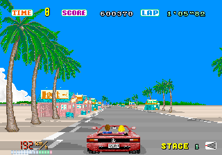 Out Run (sitdown/upright, Rev B) (Enhanced Edition v2.0.3) png snap