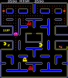 Pac-Man (bootleg on Galaxian hardware, set 2) png snap