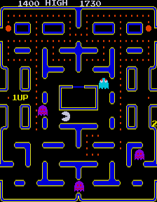 Pac-Man (bootleg on Moon Alien 'AL-10A1' hardware) png snap