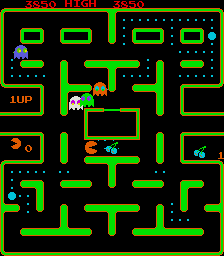 Pac-Man (Calfesa, Spanish bootleg on Galaxian hardware) png snap