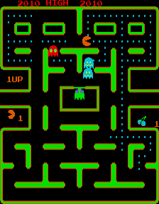 Pac-Man (Video Dens, Spanish bootleg on Galaxian hardware, set 2) png snap