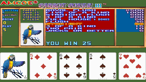 Parrot Poker III (Version 2.6E Dual) png snap