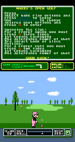 Mario's Open Golf (PlayChoice-10) png snap