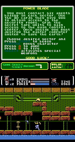 Power Blade (PlayChoice-10) png snap
