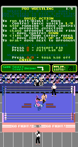 Pro Wrestling (PlayChoice-10) png snap