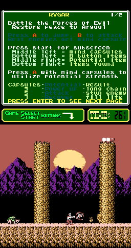 Rygar (PlayChoice-10) png snap