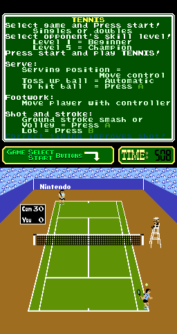 Tennis (PlayChoice-10) png snap