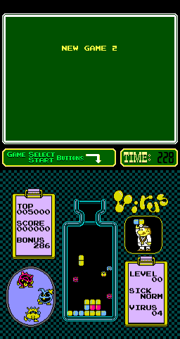 Virus (Dr. Mario prototype, PlayChoice-10) png snap