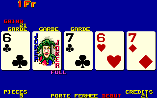 Player's Edge Plus (IP0103) Joker Poker - French png snap