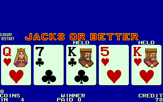 Player's Edge Plus (PP0806 A5W-A6F) Standard Draw Poker png snap