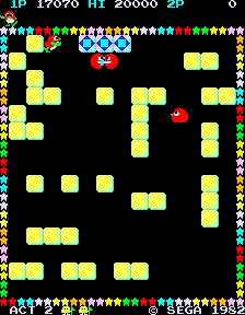 Pengo (bootleg on Pac-Man hardware, set 2) png snap