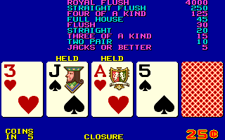 Player's Edge (PK0719-PC011) Standard Draw Poker png snap