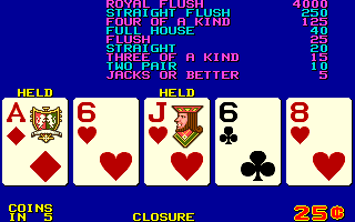 Player's Edge (PK0756-PC041) Standard Draw Poker png snap