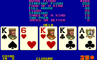 Player's Edge (PK0756-PC001) Standard Draw Poker png snap