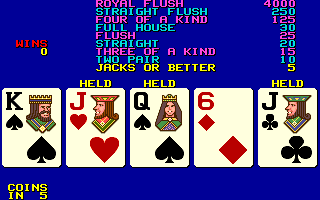 Player's Edge (PK0758-PC041) Standard Draw Poker png snap