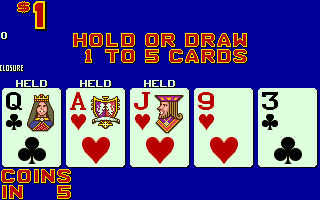 Player's Edge Plus (PP0001) Standard Draw Poker png snap