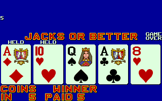 Player's Edge Plus (PP0006) Standard Draw Poker png snap
