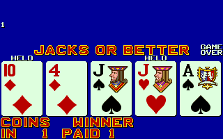 Player's Edge Plus (PP0008) Standard Draw Poker (set 3) png snap