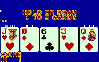 Player's Edge Plus (PP0010) Standard Draw Poker png snap