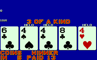 Player's Edge Plus (PP0038) Standard Draw Poker png snap
