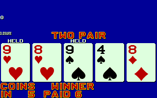Player's Edge Plus (PP0060) Standard Draw Poker (set 4) png snap
